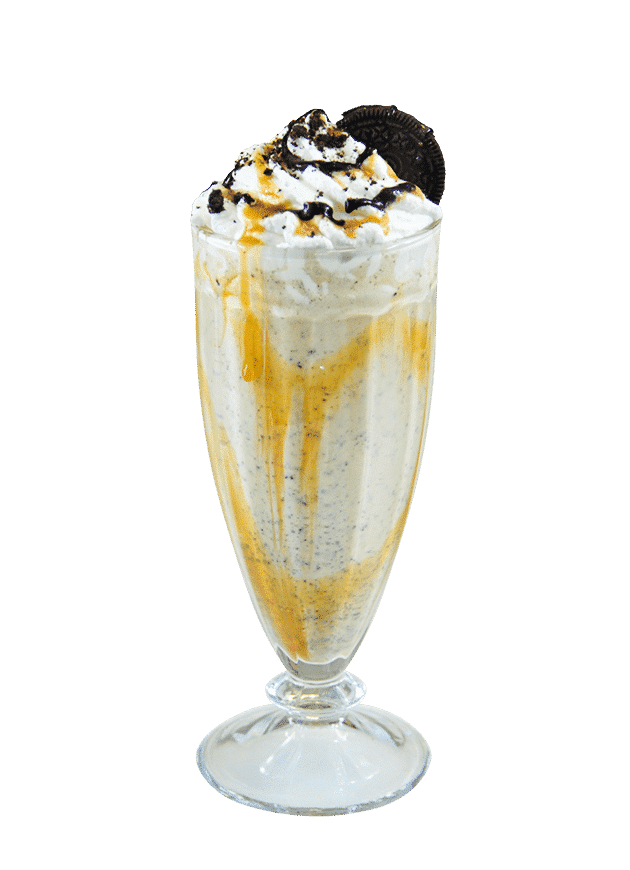 Choc Salted Caramel Oreo Milkshake