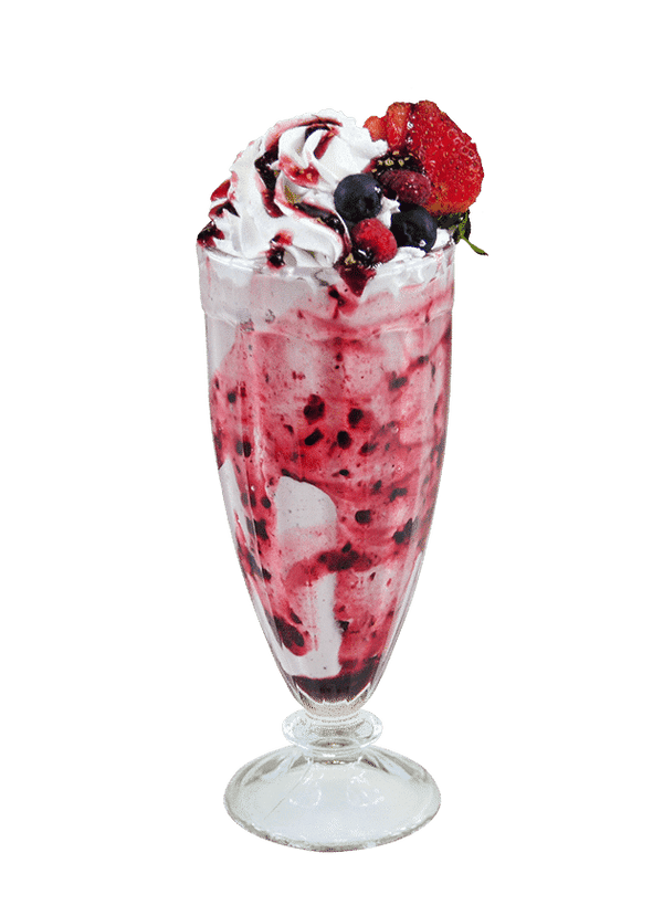 Mixed Berry White Chocolate Milkshake