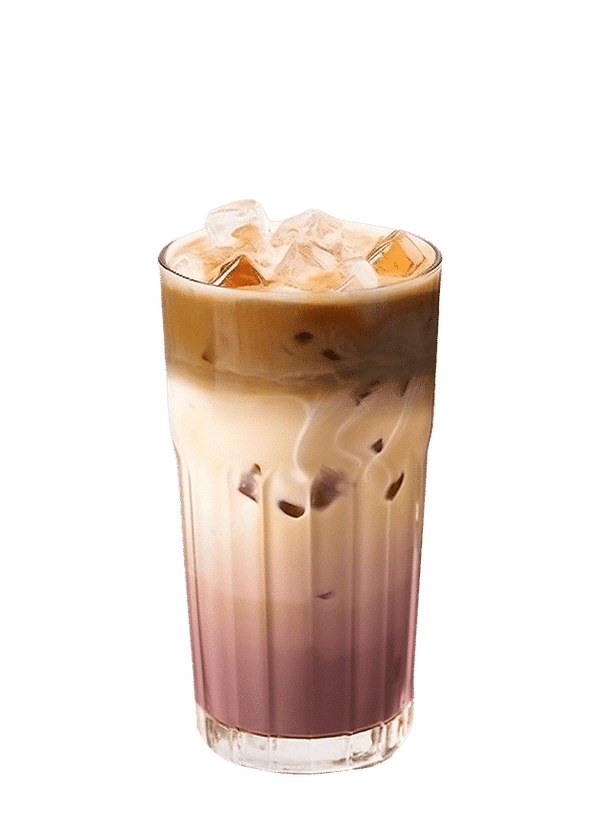 Ruby Chocolate Iced Latte
