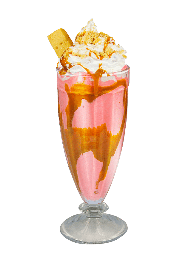 Strawberry Shortbread Cake Milkshake