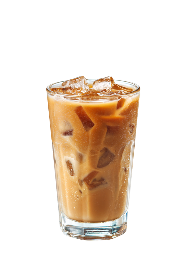 Caramelised Biscuit Coffee Over Ice