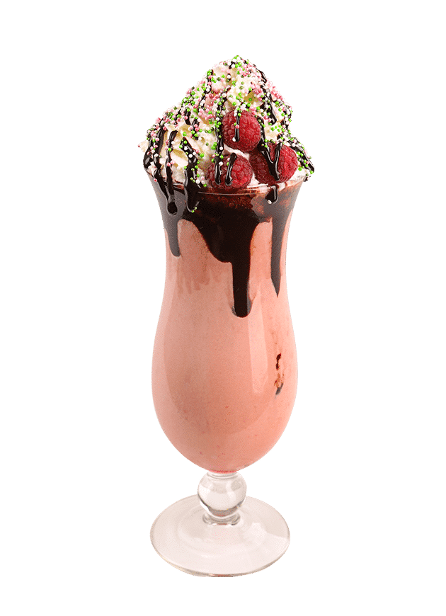 Chocolate Raspberry Milkshake