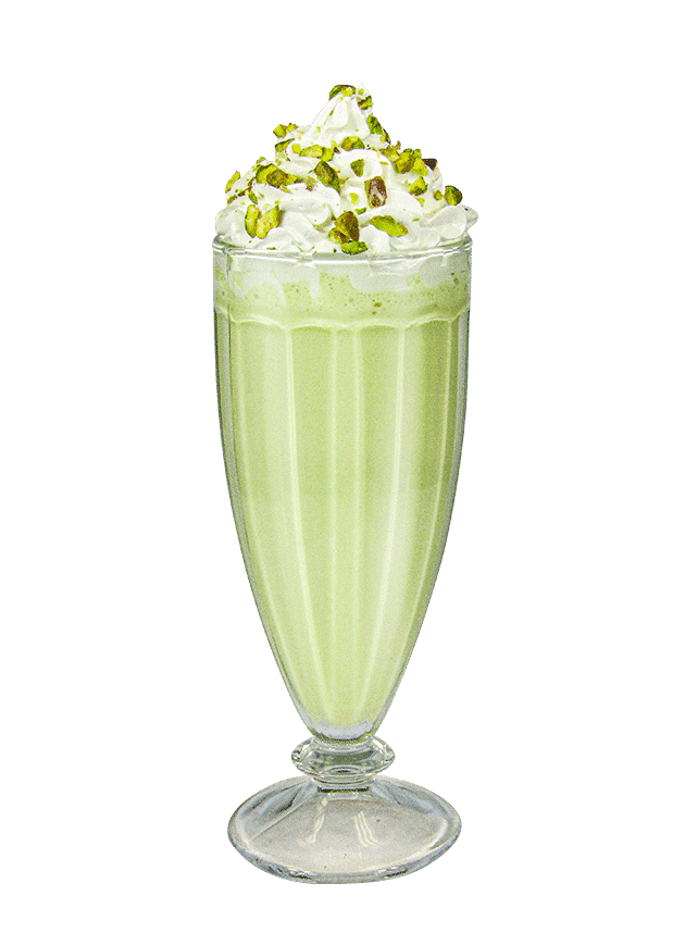 Pistachio White Chocolate Milkshake