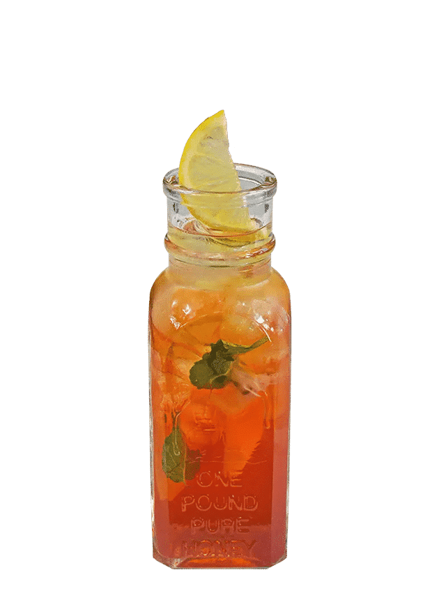 Raspberry Peach Ice Tea Cooler