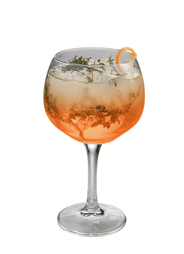White Peach Thyme G&T