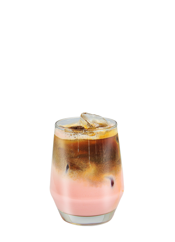 Cherry White Chocolate Iced Latte