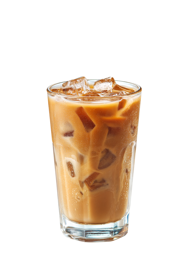 Caramelised Biscuit Coffee Over Ice