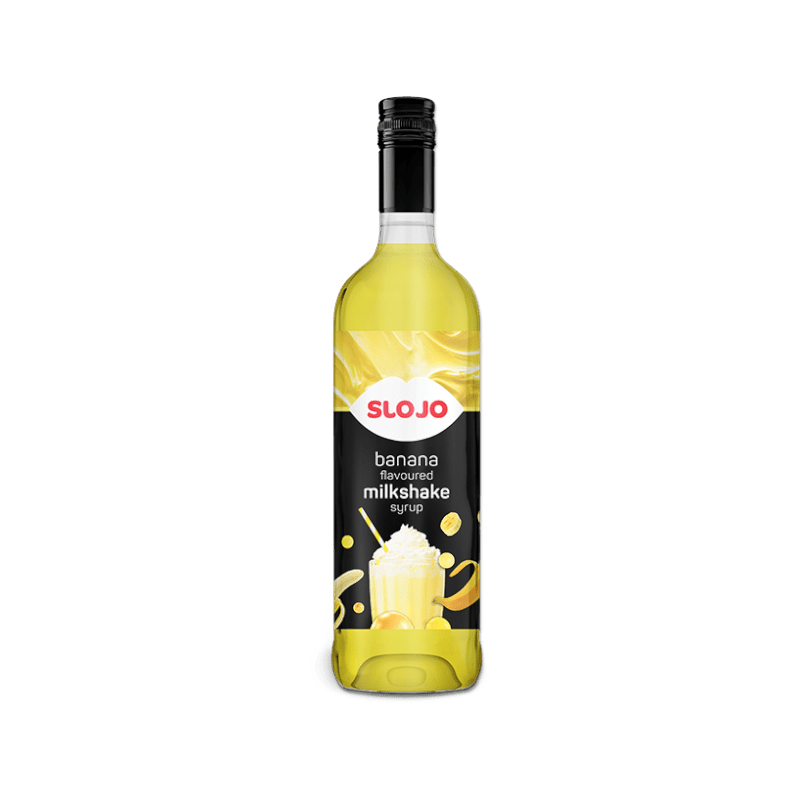 SloJo Banana Milkshake Syrup - SloJo South Africa