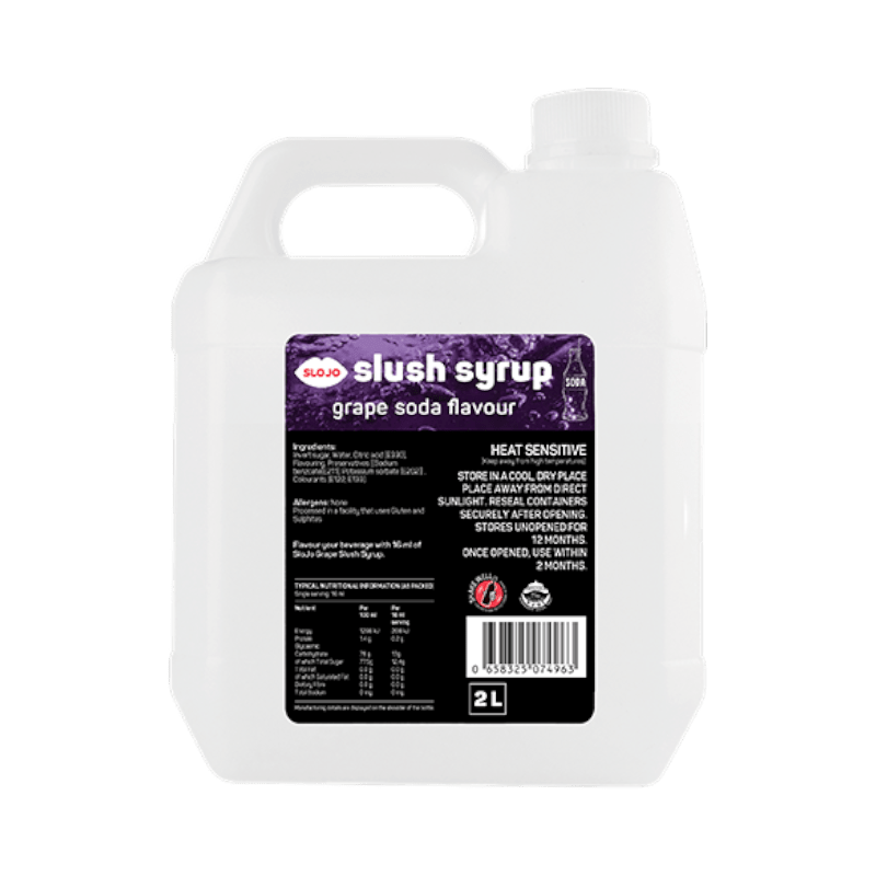 SloJo Grape Slush Syrup - SloJo South Africa