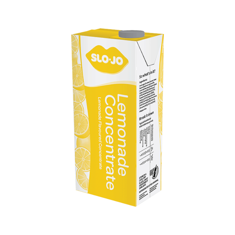 SloJo Lemonade Concentrate - SloJo South Africa