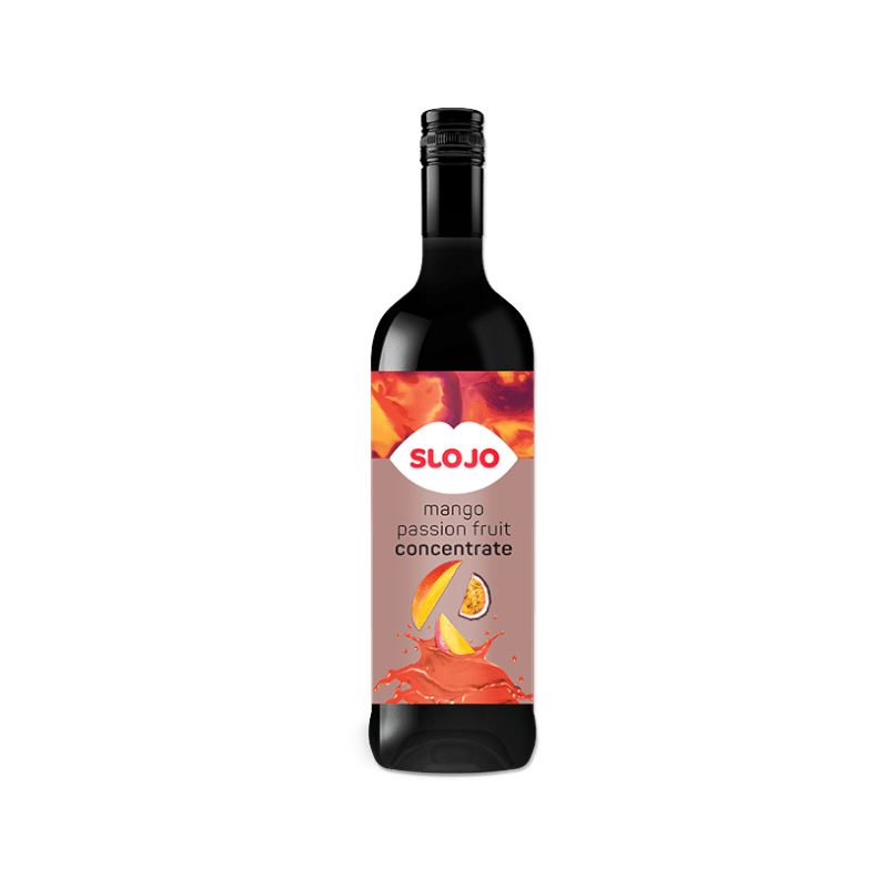SloJo Mango Passionfruit Concentrate - SloJo South Africa