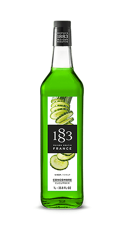 1883 Cucumber Syrup - Slojo | The Designer Drinks Company