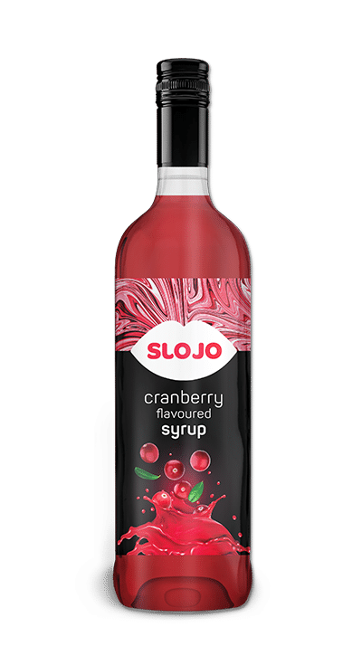 SloJo Cranberry Syrup - Slojo | The Designer Drinks Company