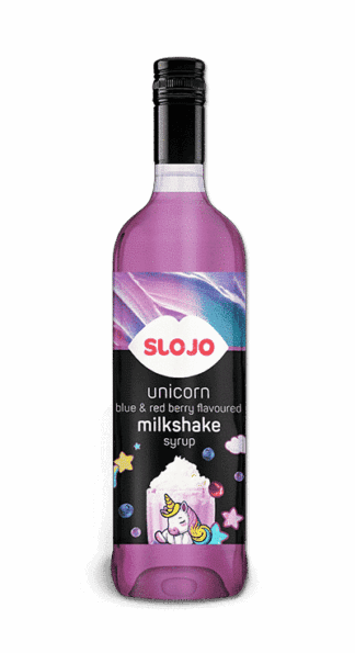 SloJo Unicorn Milkshake Syrup