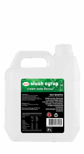 SloJo Cream Soda Slush Syrup