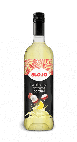 SloJo Litchi Lemon Cordial