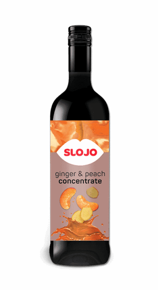 SloJo Ginger & Peach Concentrate