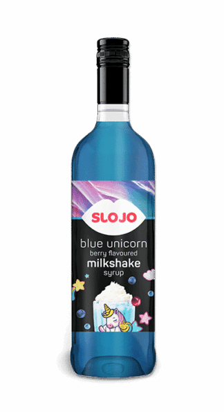 SloJo Blue Unicorn Milkshake Syrup